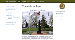 Desktop Screenshot of bristolamericanlegion.com